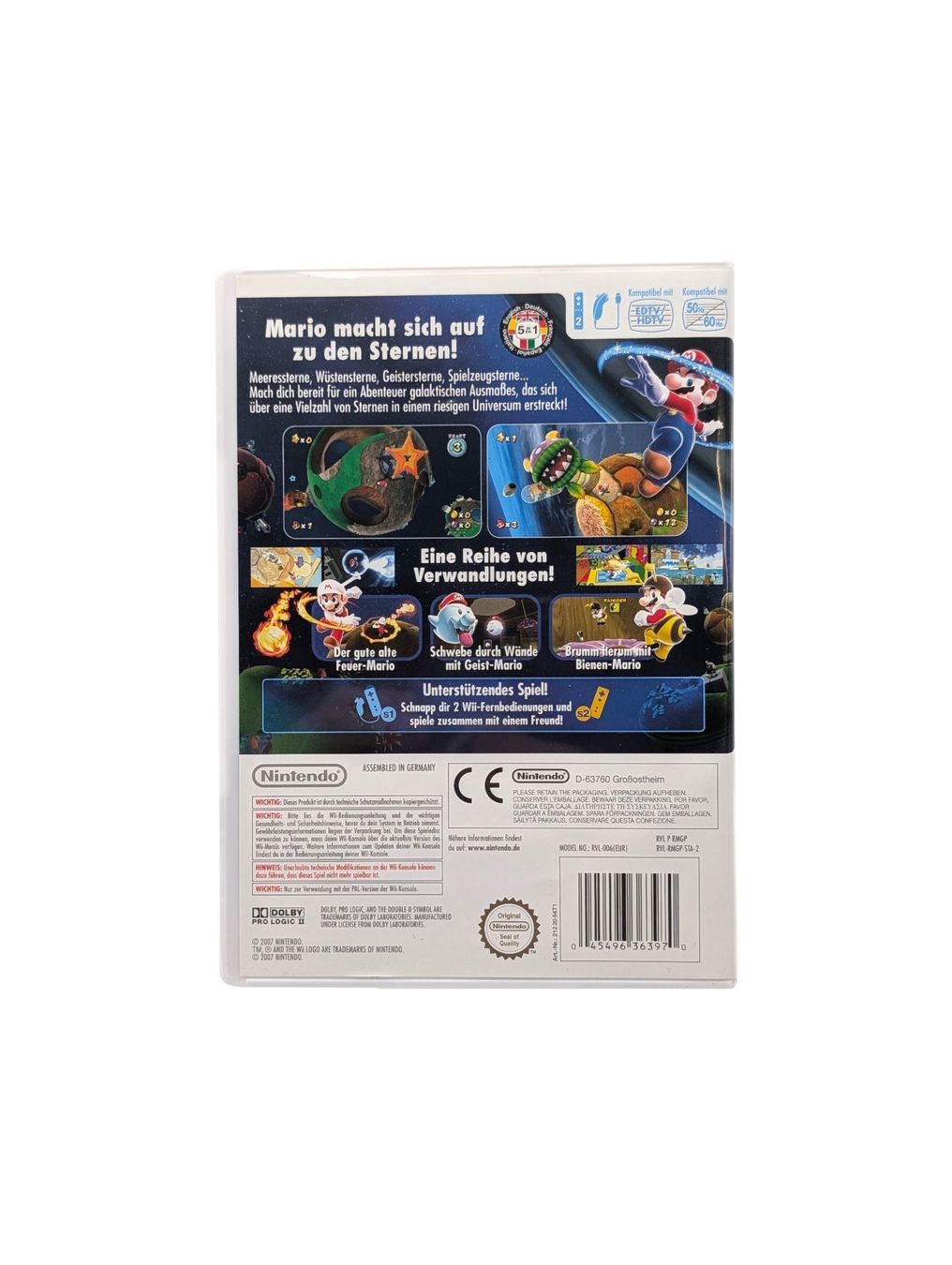 Nintendo Giochi: Super Mario Galaxy Nintendo Wii – Usato da Domat/Ems venduto da IsseldorsShop 1