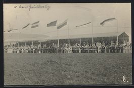 AK Bad Pyrmont, Pferderennbahn 1909