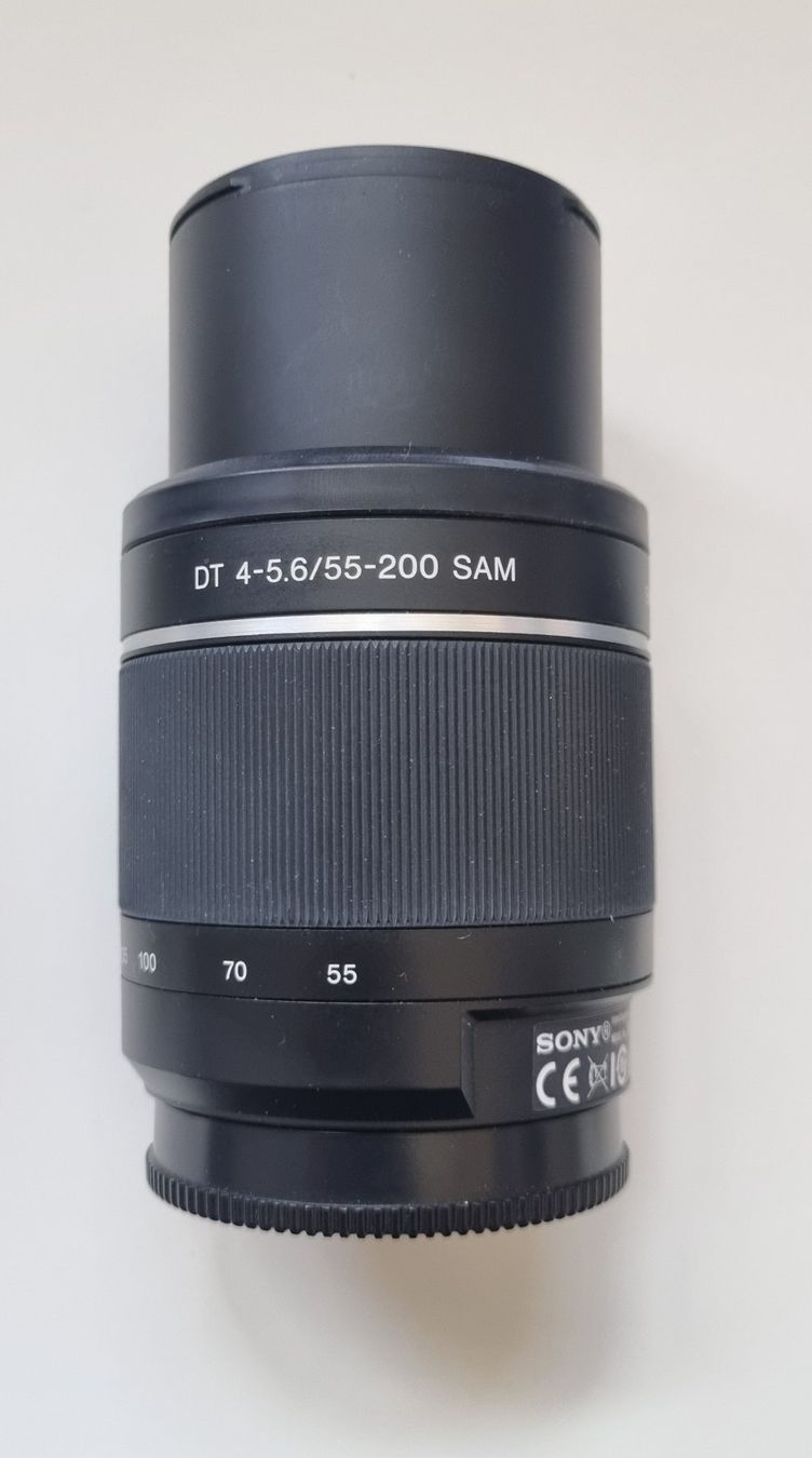 Sony Obiettivi: Objektiv Sony DT 4-5.6 / 55-200 SAM – Usato da Ebikon venduto da Meierbaey