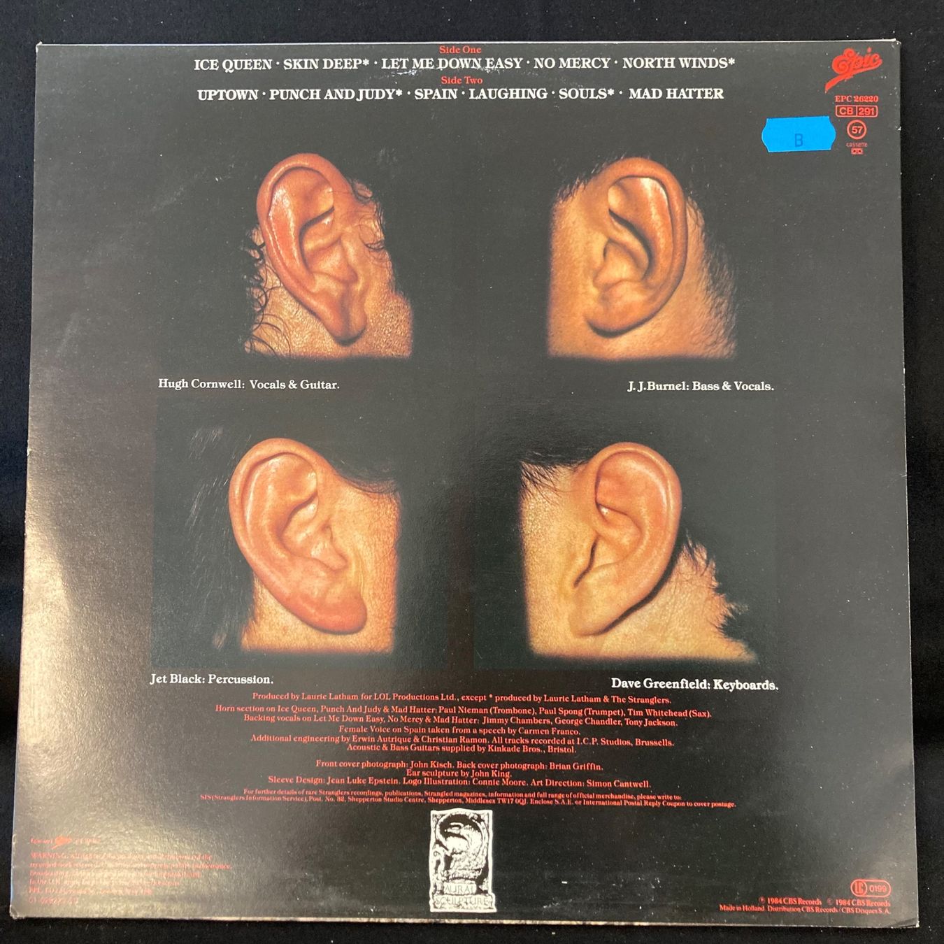 Dischi in vinile: The Stranglers / Aural Sculpture – Usato da St.Gallen venduto da Out-take 1