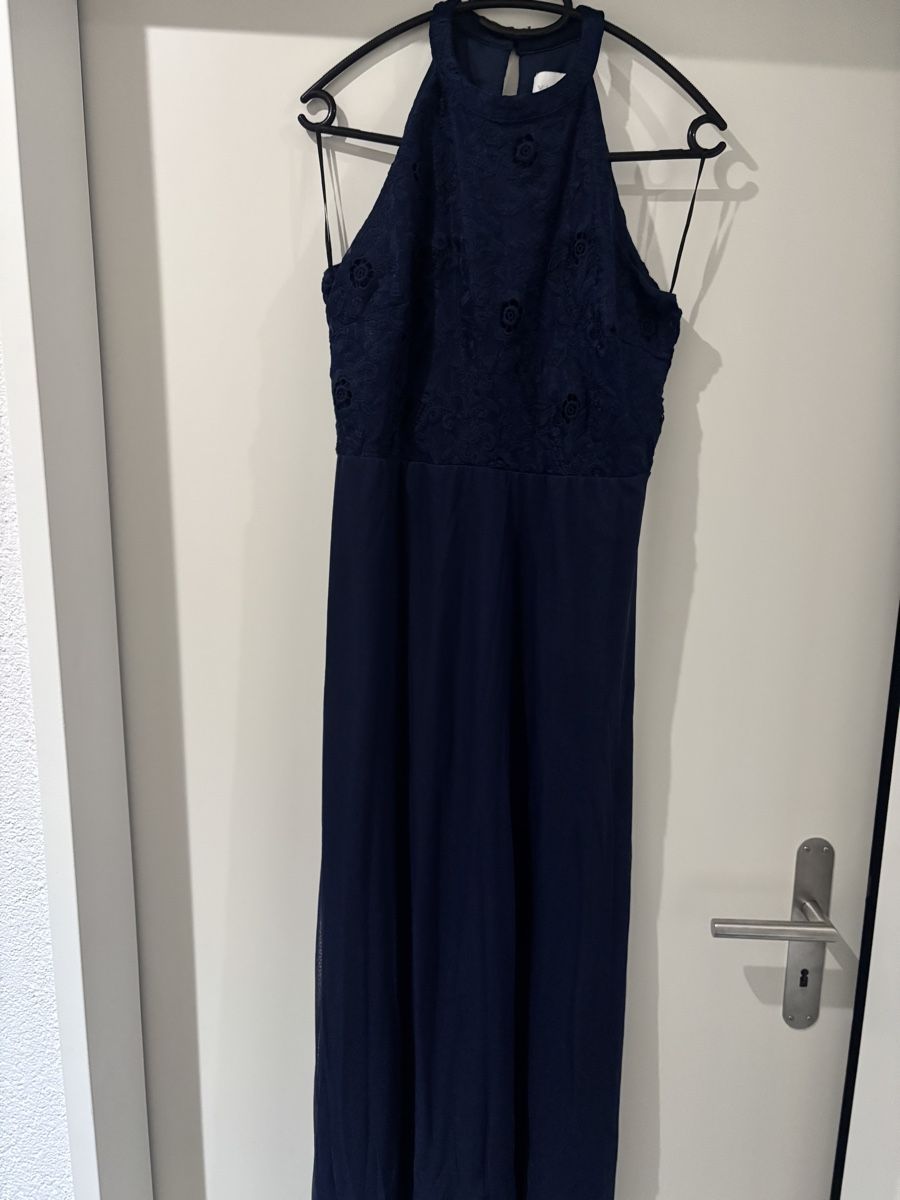 Kleider: Elegantes Abendkleid, dunkelblau,Gr. 38 – Gebraucht aus Wangen an der Aare von Semadeni13