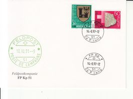 Feldpostkompagnie 51, Brief 1997