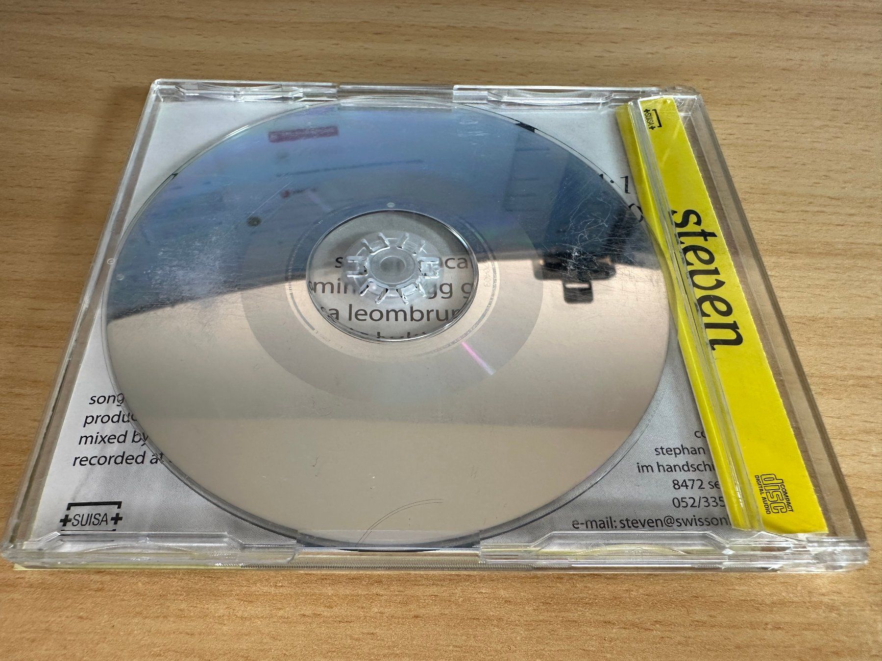 CDs: Steven - Now i know - Single CD – D'occasion à Rikon im Tösstal par Alpenmutz 1