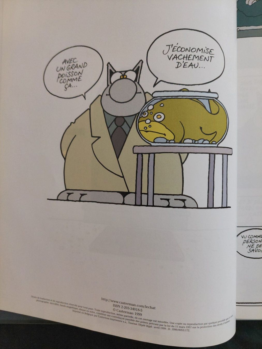 Fumetti: Le Chat Entrechats EO 1999 TBE – Usato da Genève venduto da Blu_BD 4