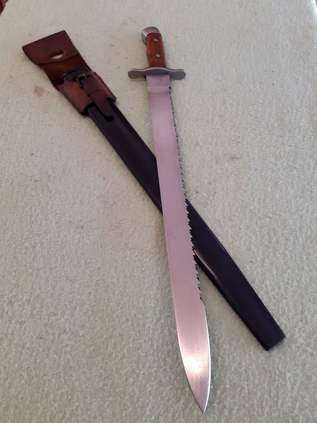 Schweizer Armee Stichwaffen: Faschinenmesser 1875/15 – Gebraucht aus Neuenkirch von STMK21