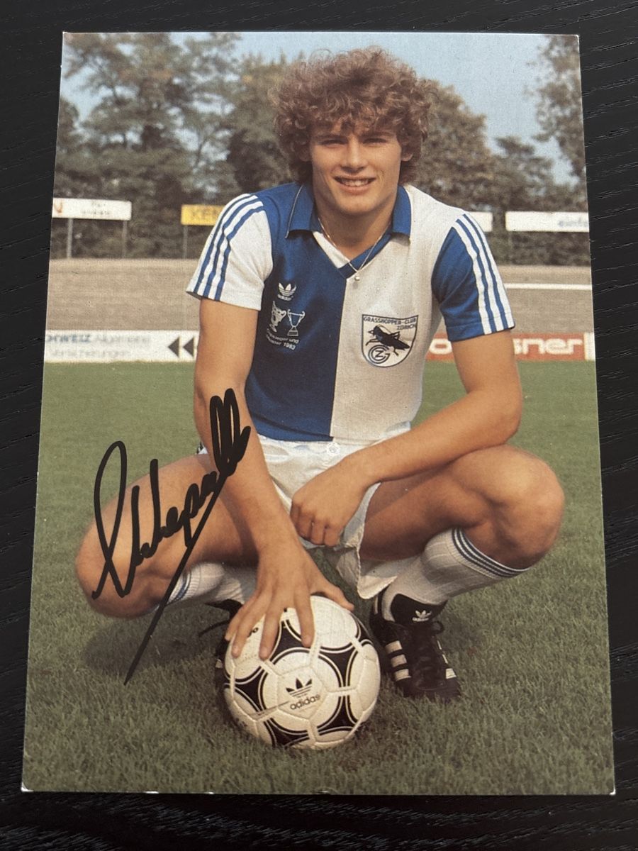 Autografi: Peter Schepull signierte Autogrammkarte GC Adidas – Usato da Uetendorf venduto da hoisle