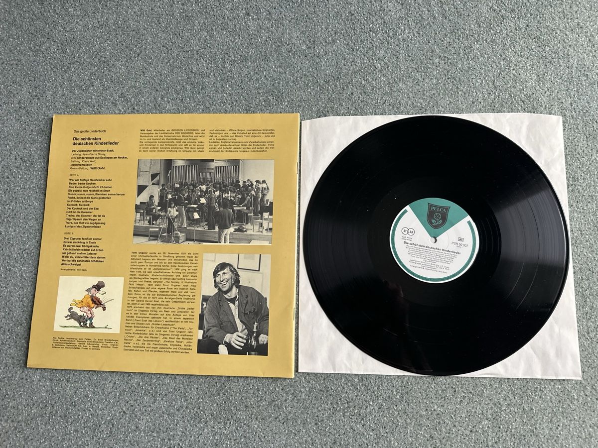 Vinyles: Das grosse Liederbuch Die schoensten deutschen Kinderlieder – D'occasion à Wangen SZ par futura14 5