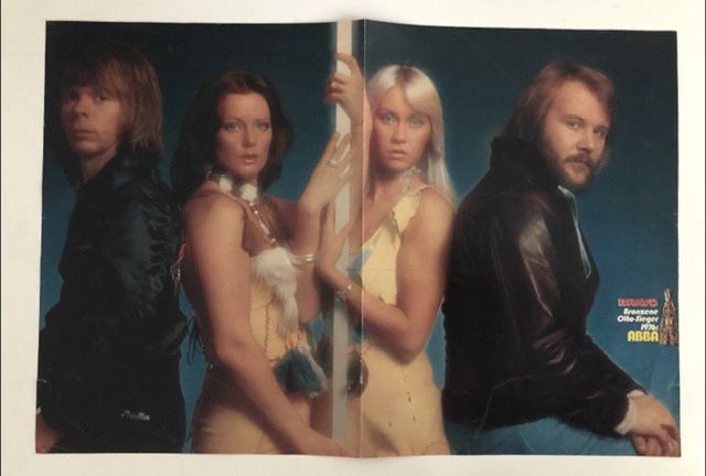 Foto & Immagini: ABBA original Poster vintage – Usato da Wettingen venduto da ABBA-Retro