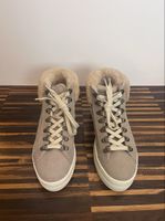 Bogner Barcelona Sneakers Beige Size 39 NEW, Shearling