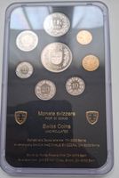 SET de monnaie suisse de 1994 non circulé Fleur de coin