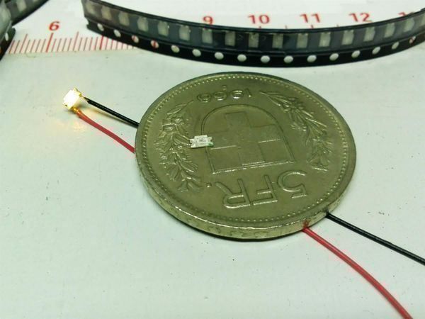 Componenti elettronici: LED SMD 1206, gelb/Amber, 20Stk – Nuovo (secondo la descrizione) da Luzern venduto da Salefactory 1