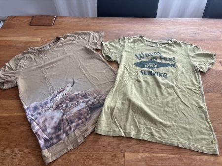 2 shirt jako o und okaidi  gr 152 zum austragen