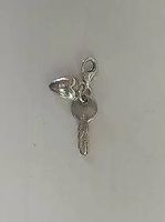 Thomas Sabo Schlüssel und Herz Charm Anhänger