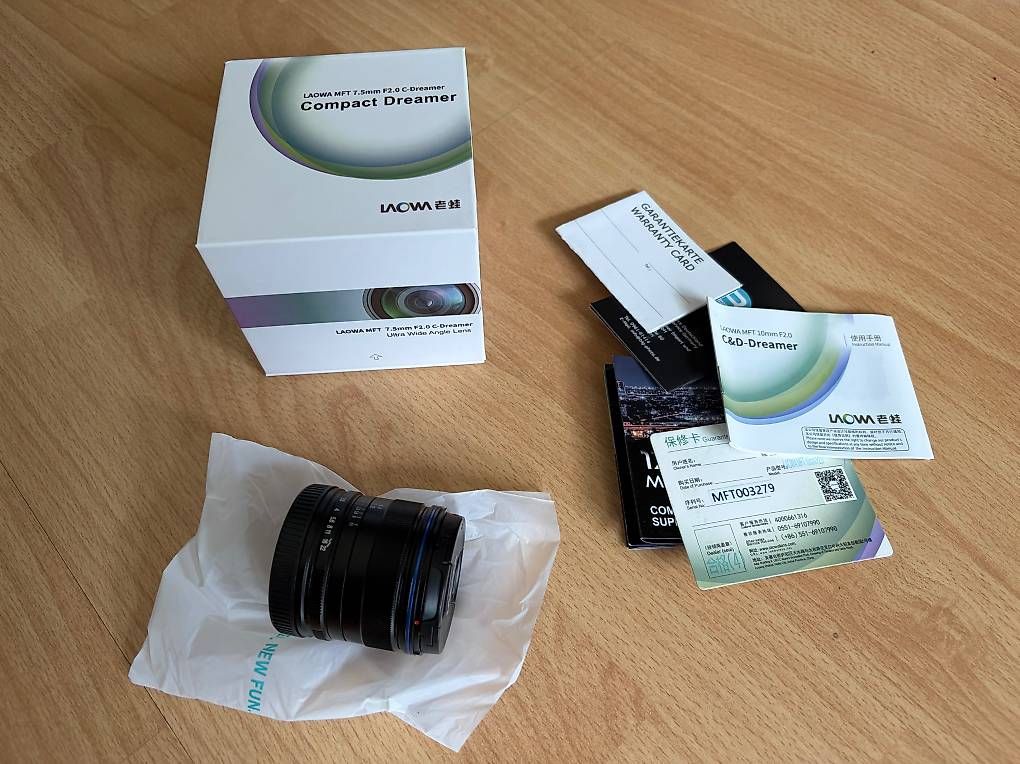 Obiettivi: Laowa MFT 7.5mm F2.0 C-Dreamer – Usato da Vevey venduto da JoshAidan 1