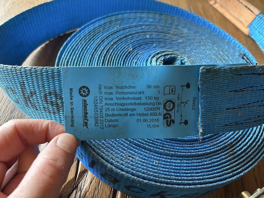 Slackline: Slackline – Gebraucht aus Hellbühl von gsundheitsaposchtel 2