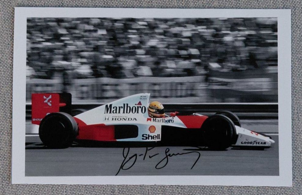 Autogramme: Autogramm Ayrton Senna – Gebraucht aus Schmerikon von Olympia04