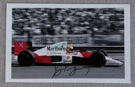Autogramm Ayrton Senna