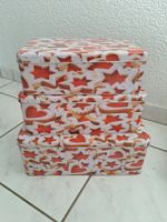 Blechdosen Set Gebäckmotiv guter Zustand Guetzlibox