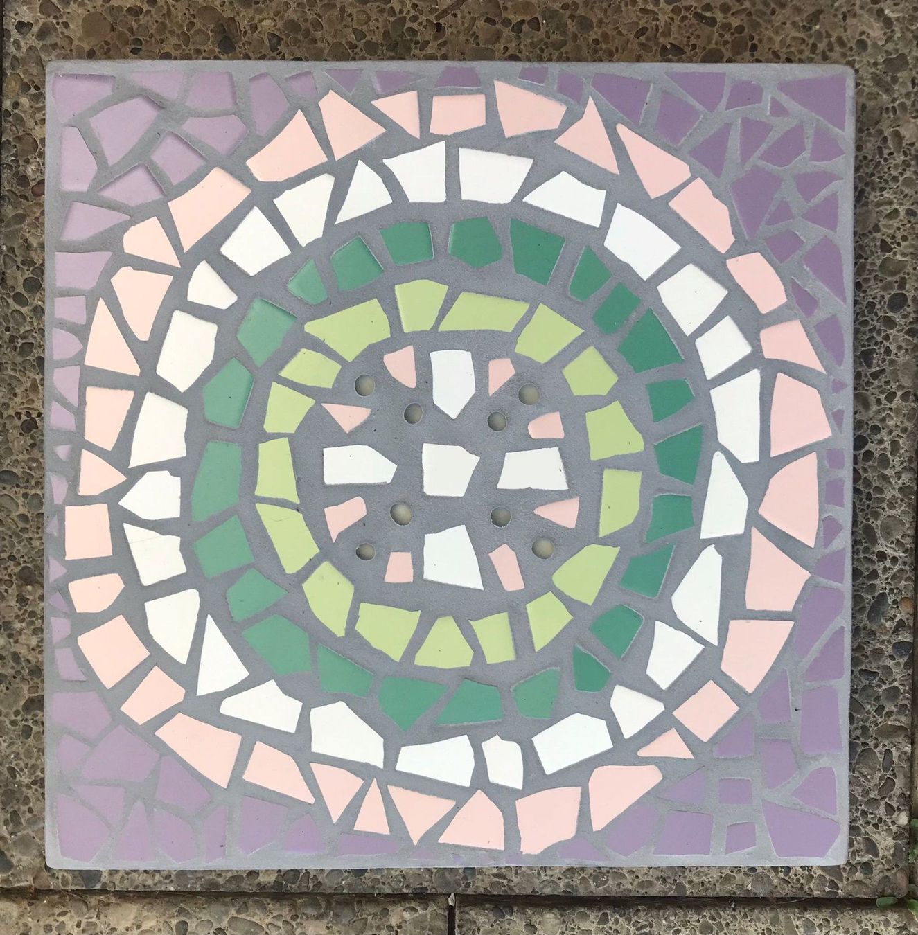 Bodenbeläge: Mosaik Gartenplatte NEU 40X40 – Neu (gemäss Beschreibung) aus Stetten AG von Knudel7