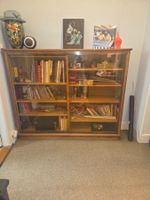 Vitrine bibliothèque vintage