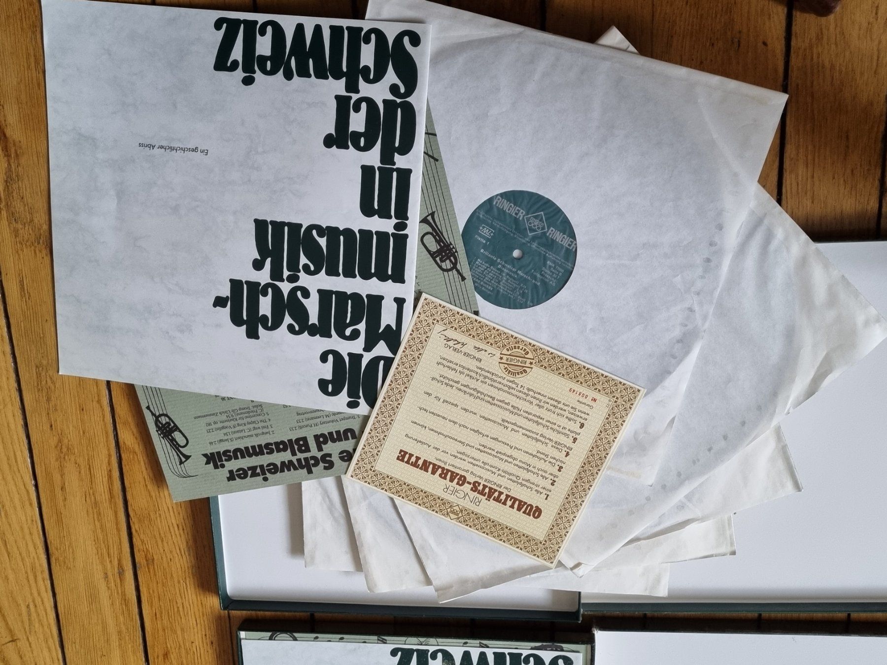 Dischi in vinile: Brillante Schweizer Marsch-und Blasmusik – Usato da Schaffhausen venduto da Leveron13 4