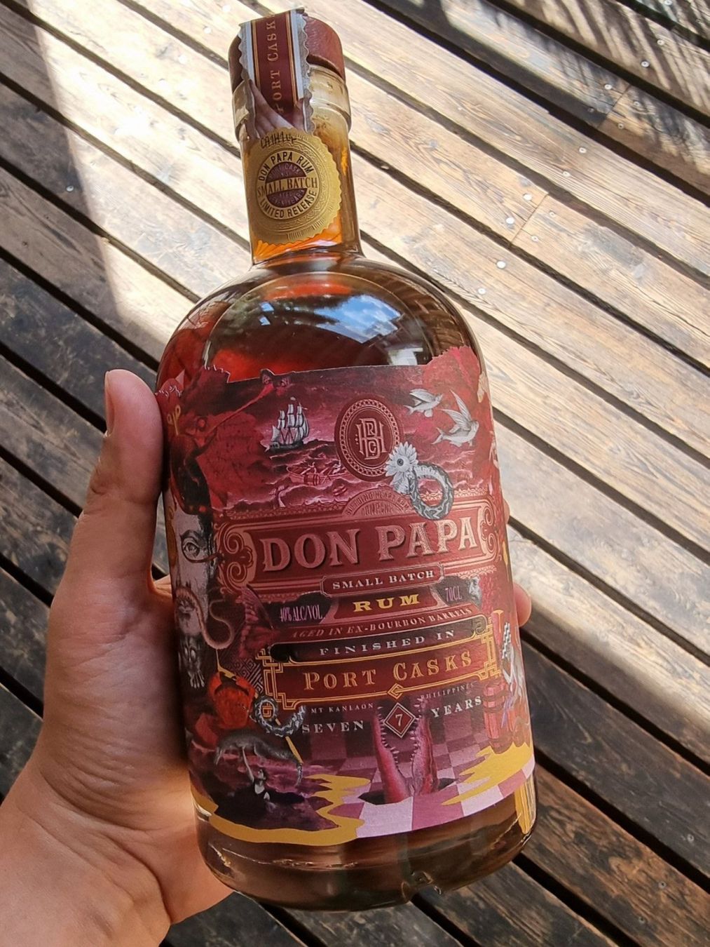 Don Papa Bevande alcoliche: Don Papa - Port Casks 7 years old – Nuovo e nell'imballaggio originale da Carouge GE venduto da art_tz7l