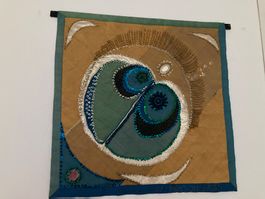 Wandbehang originale einzel Stück von Rosemarie Niederer
