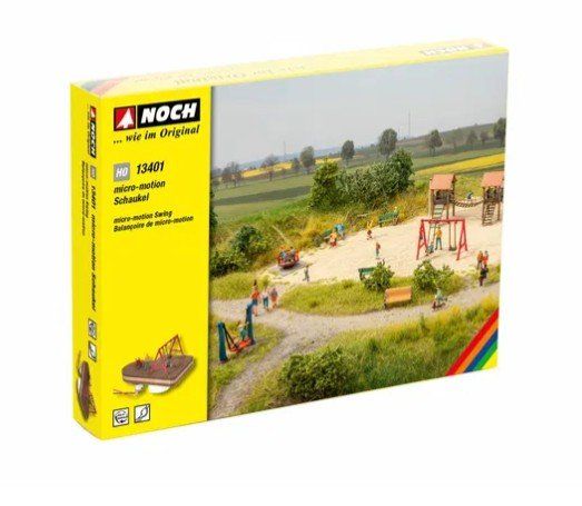 Noch Modelleisenbahnen: NOCH 13401 micro-motion Schaukel – Neu und originalverpackt aus Neukirch a.d. Thur von Modellbau-Artikel 2