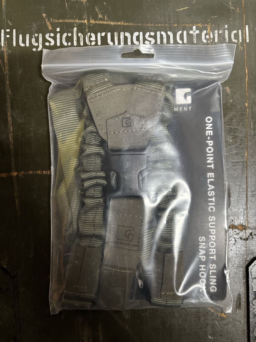 Tiro a segno: Clawgear One-Point Elastic Support Sling, Neu, Olive – Nuovo e nell'imballaggio originale da Vinelz venduto da Mastercraft1291 1