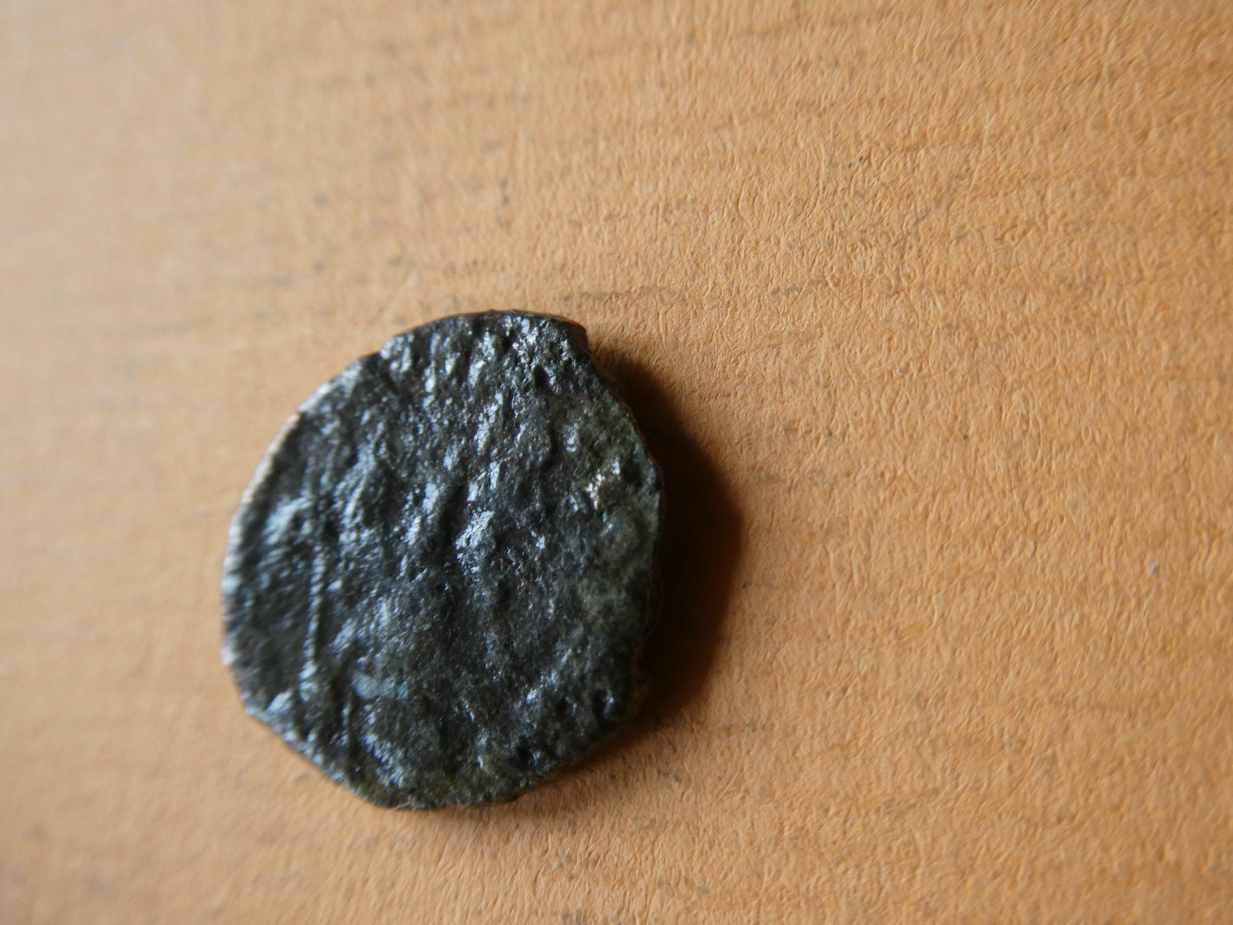 Alle Münzen: uralte Bronzemünze  16 mm     2.51 g – Gebraucht aus Hinterforst von Rohusri 3