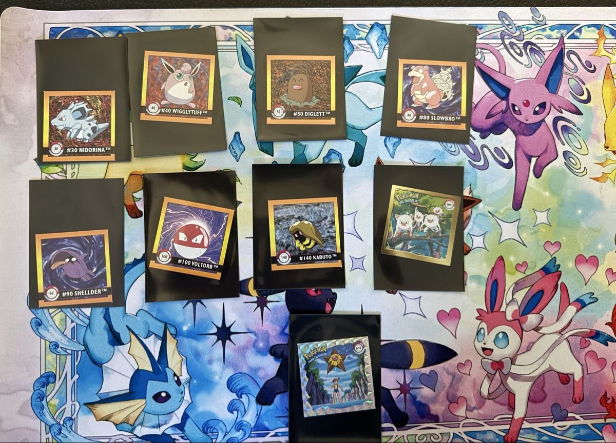 Pokémon Cartes à collectionner: Pokémon - 9x Stickers rare – D'occasion à Uvrier par sauma85