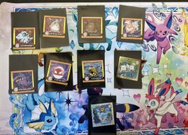Pokémon - 9x Stickers rare