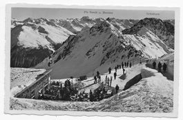 Auf dem Weissfluhjoch um 1944