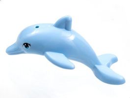 LEGO 13392pb04 Bright Light Blue Dolphin / hellblauer Delfin