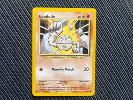 Pokemon Geodude Neo Revelation englisch
