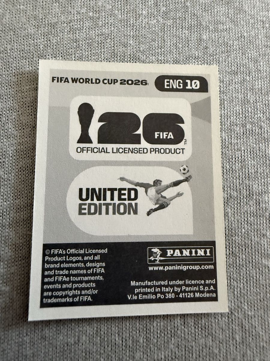 Panini Carte collezionabili: ENG10, Declan Rice, Panini  – Nuovo (secondo la descrizione) da Amriswil venduto da ALETAL 1