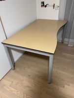 Schreibtisch, Holz/Metall