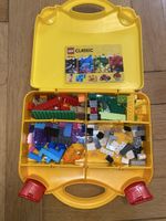 Gelbe Lego Classic Box/Koffer mit Steinen, Top Zustand! (58)