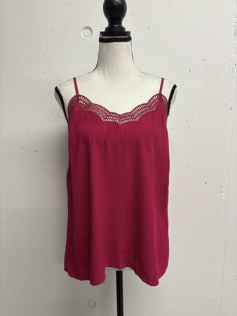 Claudie Pierlot Top Gr. 40 pink himbeere Viskose Bluse