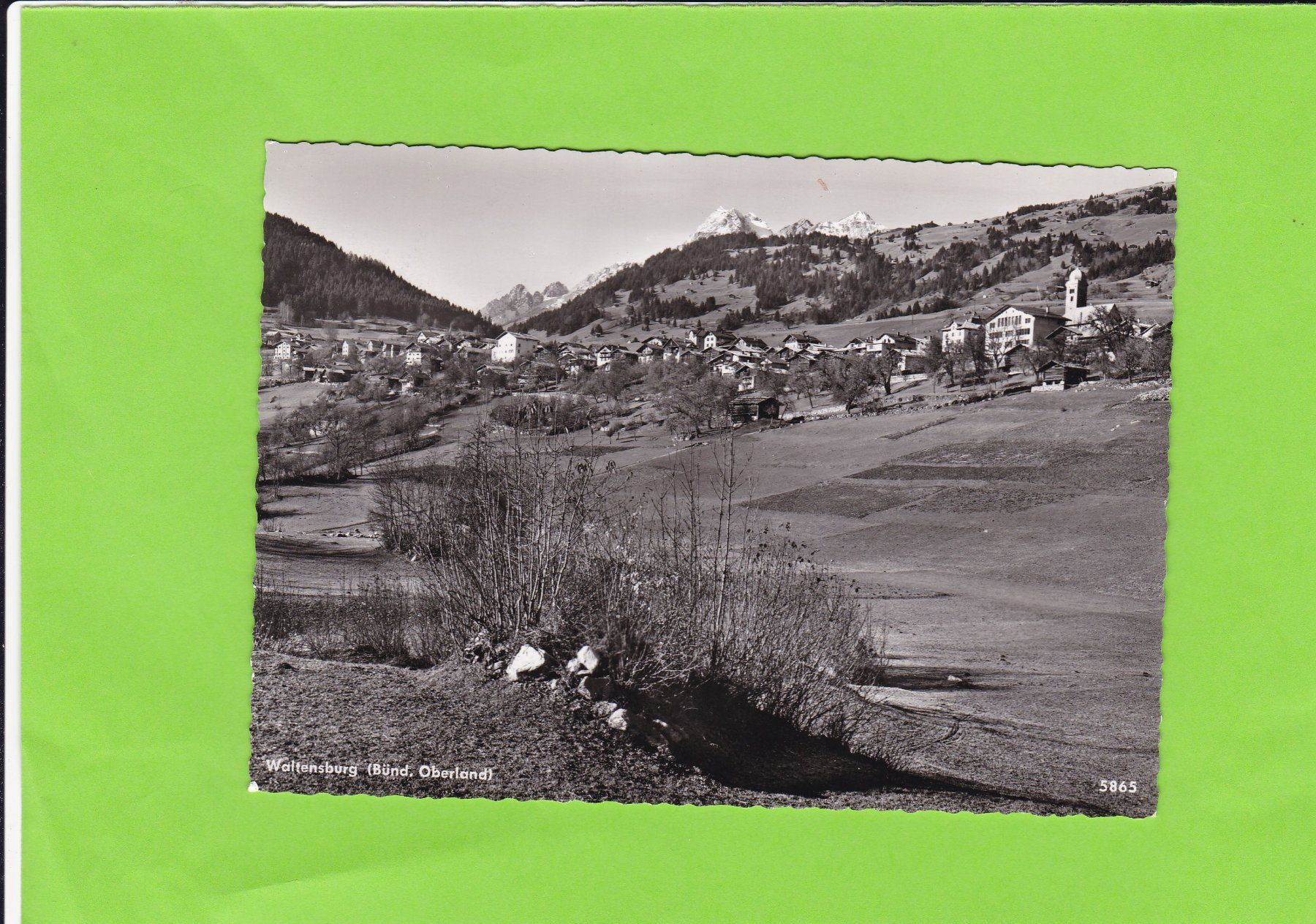 Cartoline postali: Waltensburg – Usato da St. Peterzell venduto da neckertal
