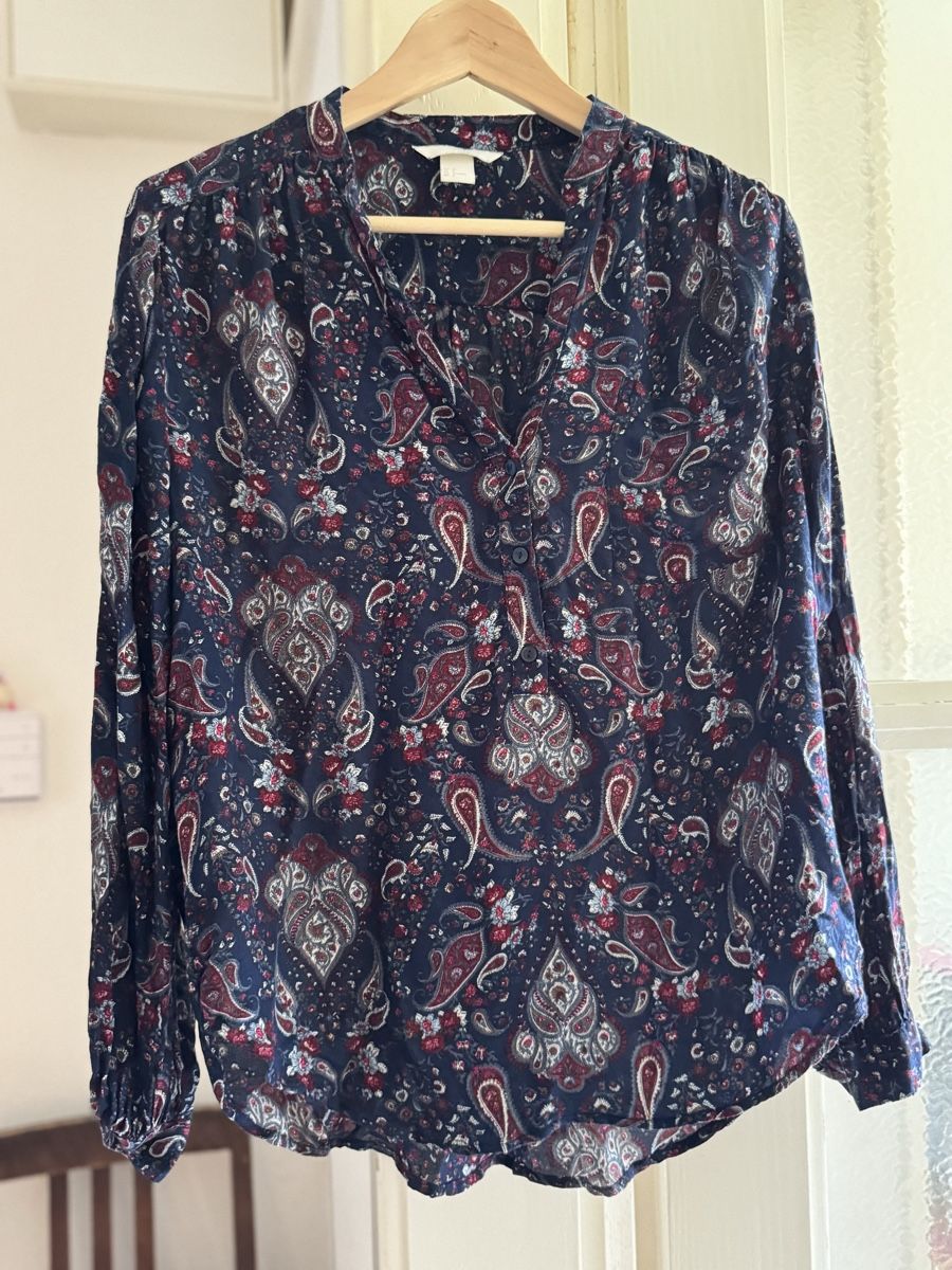 H&M Camicette: Chic Paisley Print Blouse - Size M – Usato da Zürich venduto da olalinda 1