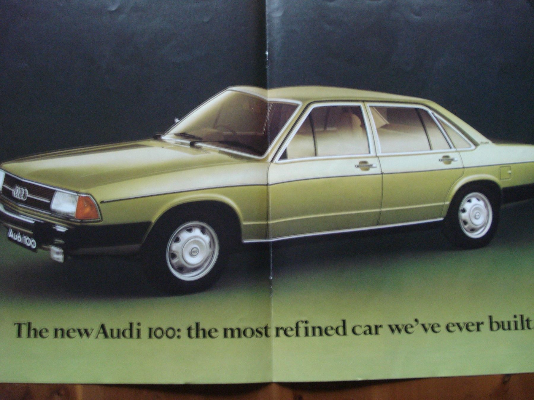 Audi Documenti: Autoprospekt AUDI 100 von 1976 – Usato da Basel venduto da EdiEberle 1