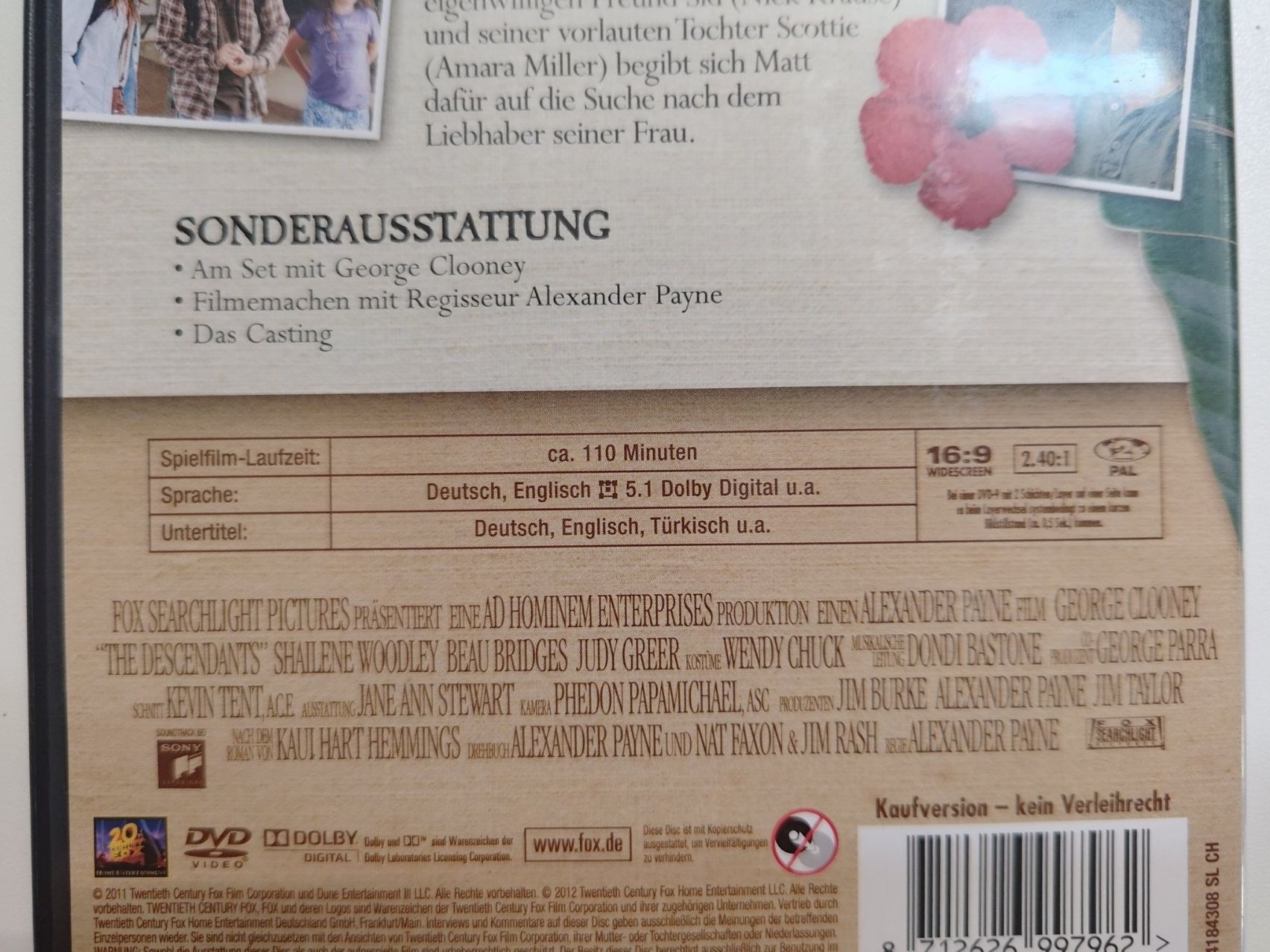 Tutti i DVDs: The Descendants – Usato da Liestal venduto da Kratzilla 3