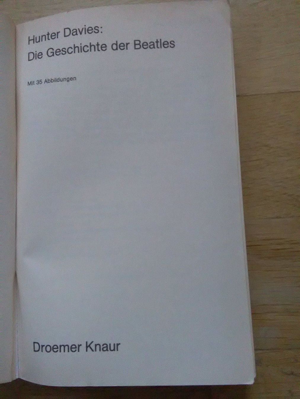 Livres: Die Geschichte der Beattles                           ©'1978 – D'occasion à St. Gallen par elk2021 3