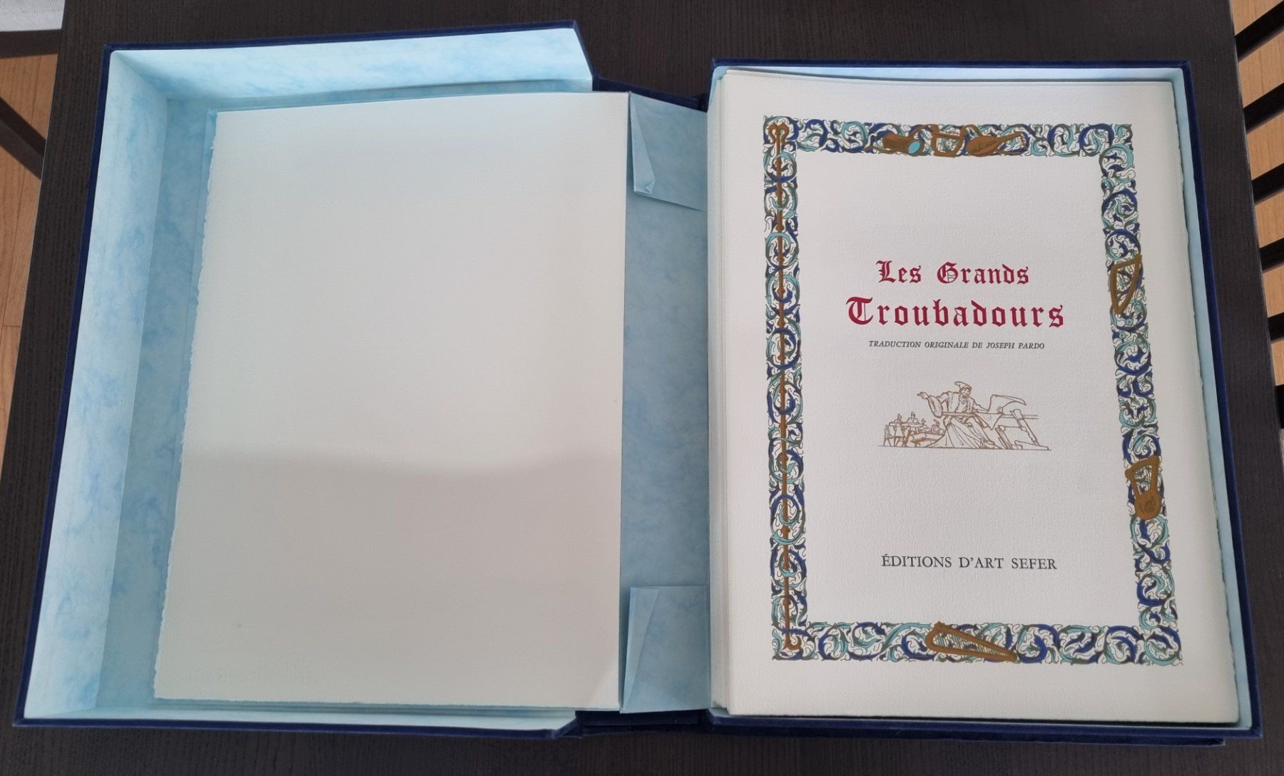 Libri: Les Grands Troubadours - Edition de Luxe Sefer – Usato da St-Aubin-Sauges venduto da naxal 1