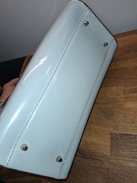 Taschen für Damen: Maison Mollerus Bowling Bag iceblau – Gebraucht aus Meinisberg von MartinaM1972 2
