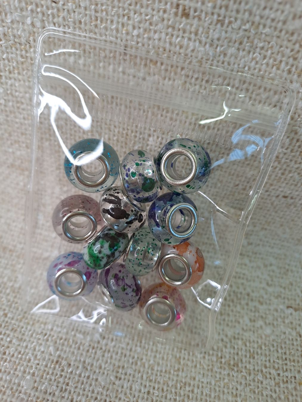 Perle (finte): 12 Schnürsenkel Perlen Schmuck – Nuovo e nell'imballaggio originale da Uznach venduto da Walaylatiere