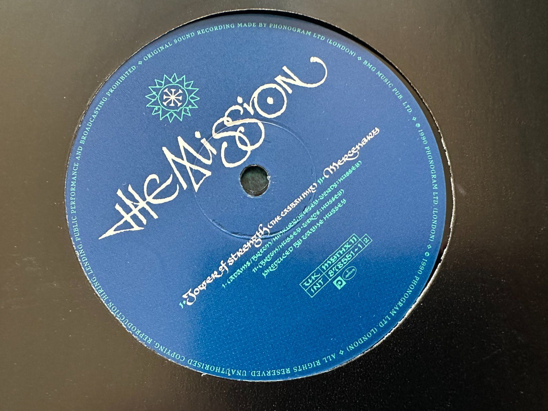 Dischi in vinile: THE MISSION 12 HANDS ACROSS THE OCEAN – Usato da Sion venduto da jaipur1401 4