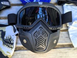 Ausrüstung für Motorradfahrer - Gesichts-, Hals-, Mundschutz