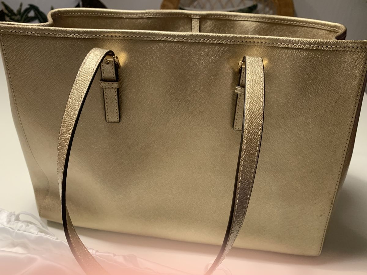 Michael Kors Borse da donna: Michael Kors Shopper, gold Farben – Usato da Nunningen venduto da silvermoon68 5